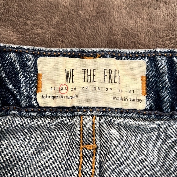 Free People Denim Skirt, size 25 - Picture 2 of 3